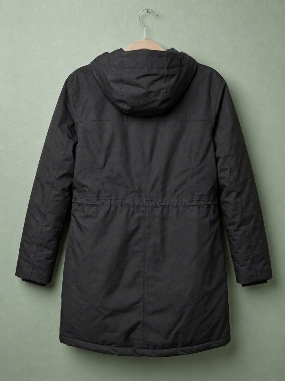 The North Face Womens Black 550 Down Mid Length DryVent Winter Parka Coat XS F19 - Picture 4 of 10